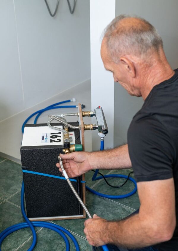 Noodboiler incl. complete doucheset